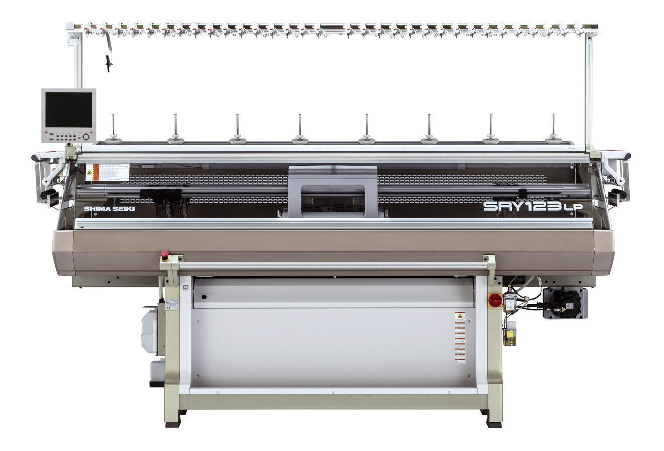 SRY123LP Computerized Flat Knitting Machine. © Shima Seiki