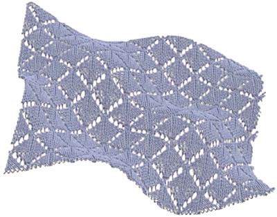 Lace simulation