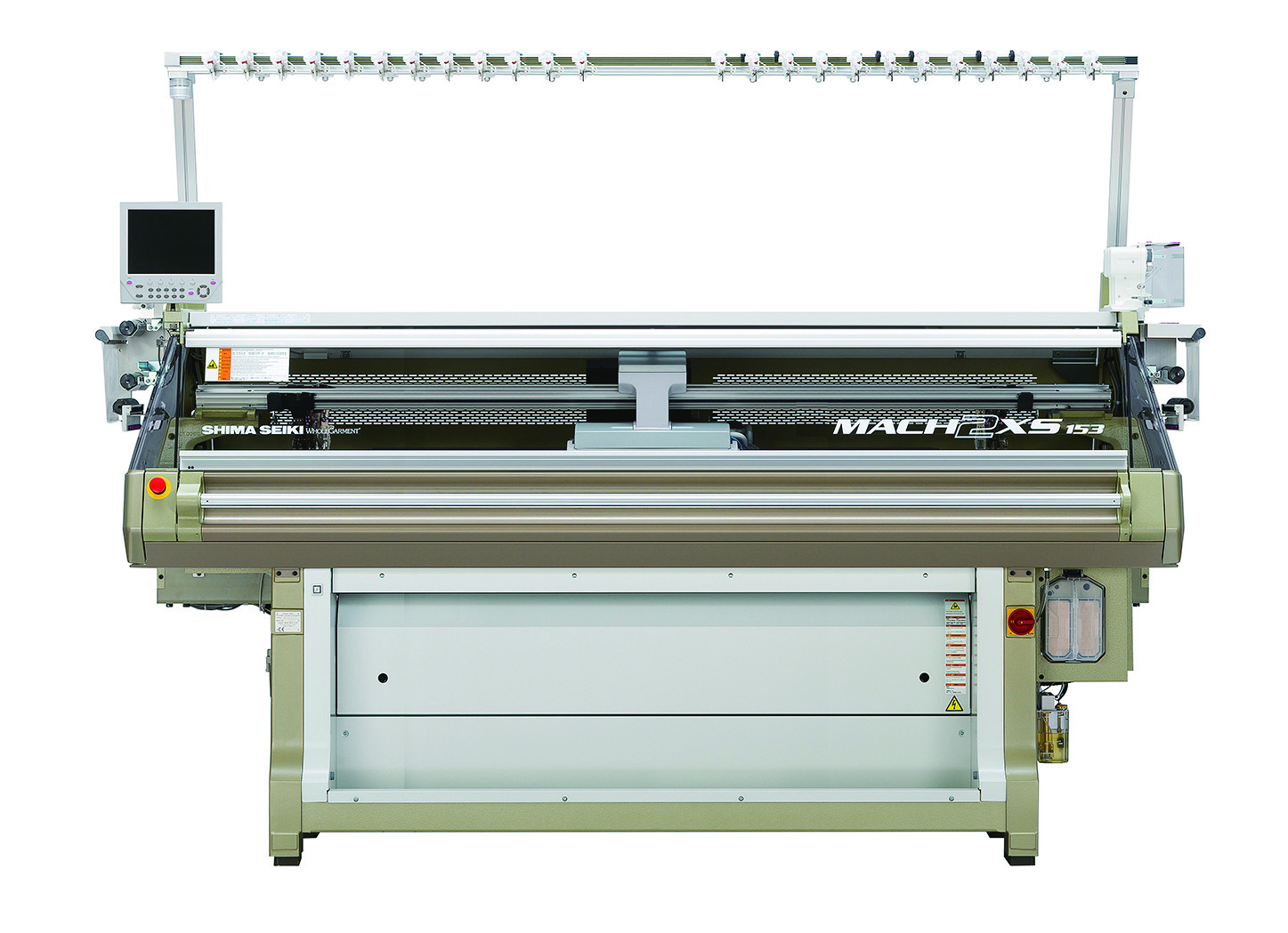 MACH2XS153 15L WHOLEGARMENT knitting machine. © Shima Seiki