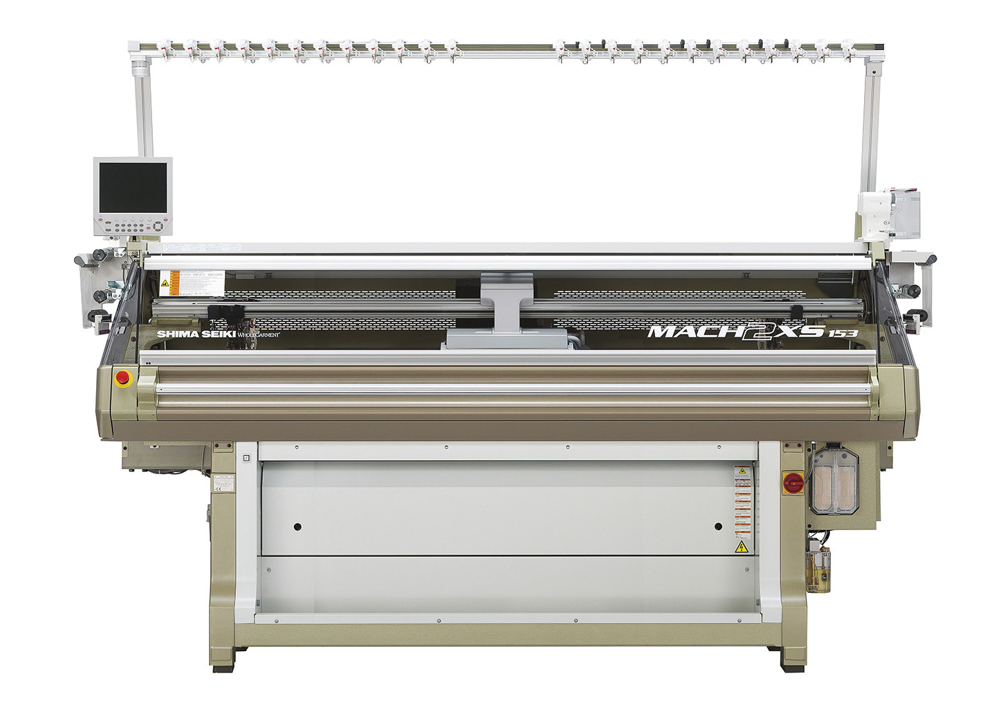 MACH2XS153 15L WHOLEGARMENT knitting machine. © Shima Seiki