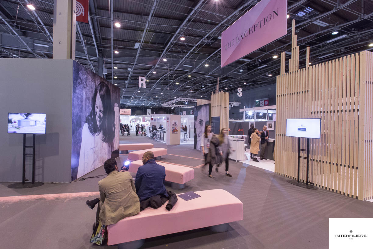 The trade show will bring together activewear leaders and organize forums and conferences with in-depth reports on advances in the industry. © Interfilière Paris  