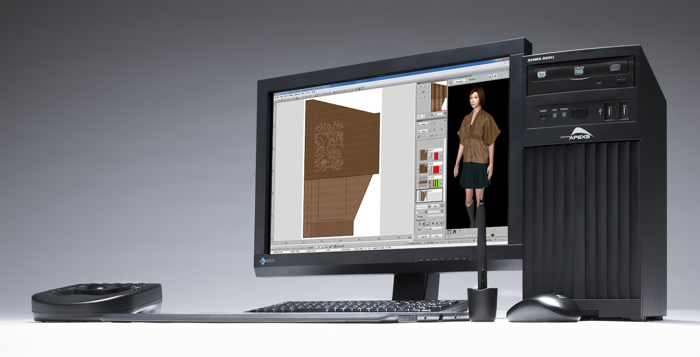 Shima Seiki SDS-ONE APEX3 3D design system (c) Shima Seiki