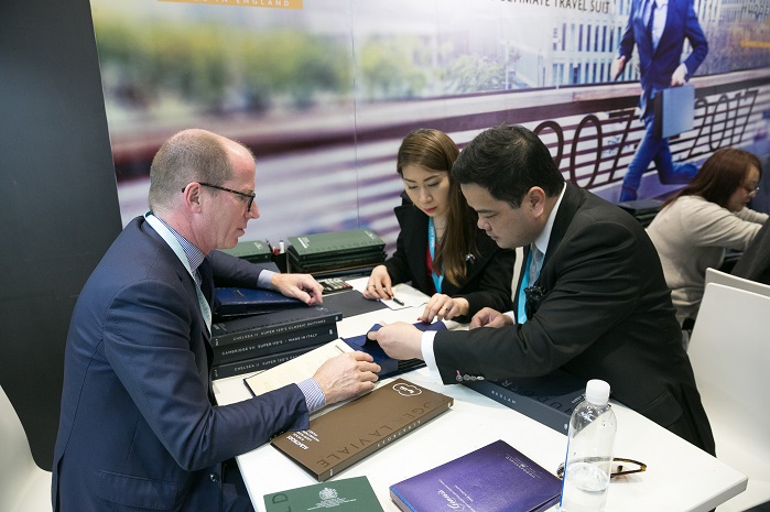 A number of exhibitors shared a sentiment regarding the continued demand in China for high-end overseas brands. © Messe Frankfurt / Intertextile Shanghai Apparel Fabrics 