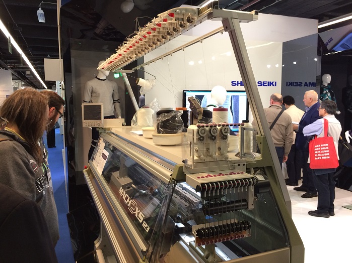 Shima Seiki stand at Techtextil. © Knitting Industry