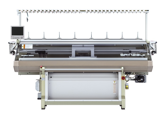 SRY123LP 12G Computerised flat knitting machine. © Shima Seiki