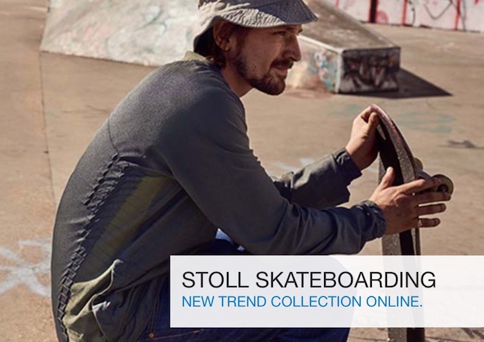 STOLL Trend Collection Spring Summer 2019 SKATEBOARDING. © STOLL.