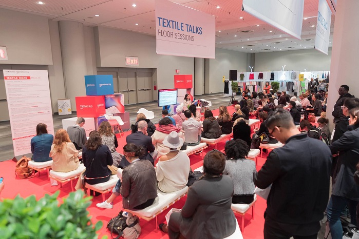 Texworld‘s educational seminar series, organised by Lenzing Fibers returned for Winter 2018. © Messe Frankfurt/Texworld USA and Apparel Sourcing USA 