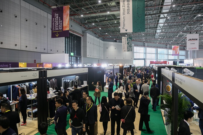 Premium Wool Zone. © Messe Frankfurt / Intertextile Shanghai Apparel Fabrics