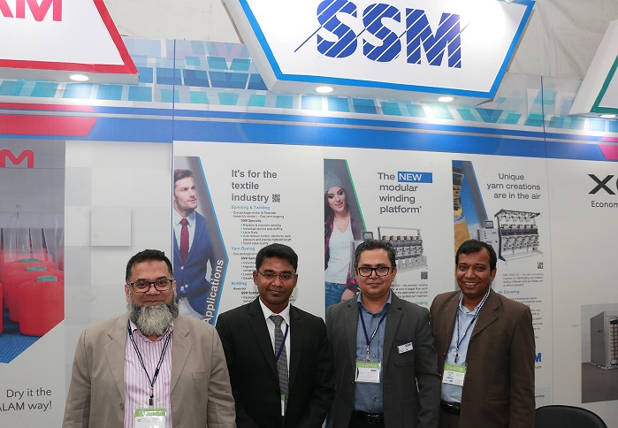 SSM at DTG 2018. © SSM Textile Machinery 