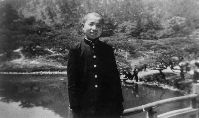 Masahiro Shima in boyhood. Image: copyright Shima Seiki MFG. Ltd.