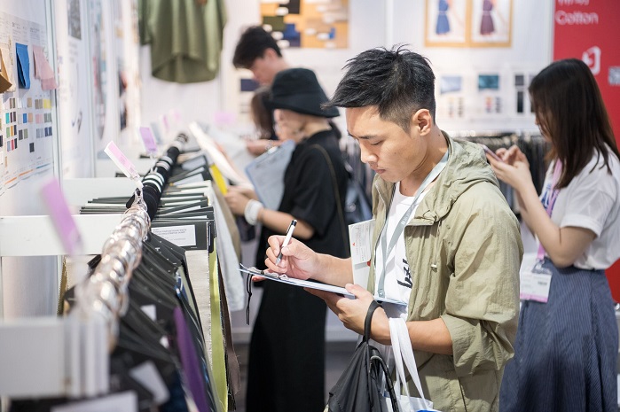 Exhibitor and buyer number has increased at Intertextile Pavilion Shenzhen. © Messe Frankfurt/ Intertextile Pavilion Shenzhen