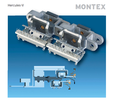 Monforts hercules-V heavy duty vertical chain