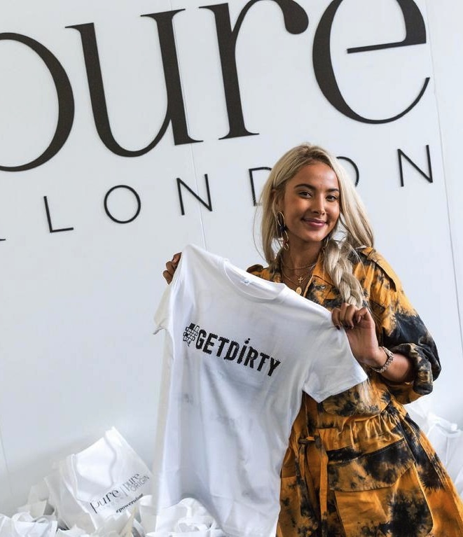 Pure London invited everyone to adopt one of five simple pledges ”“ Get Dirty, Turn It Down, Pass It On, Ethicool, and Actually I Can. © Pure London 