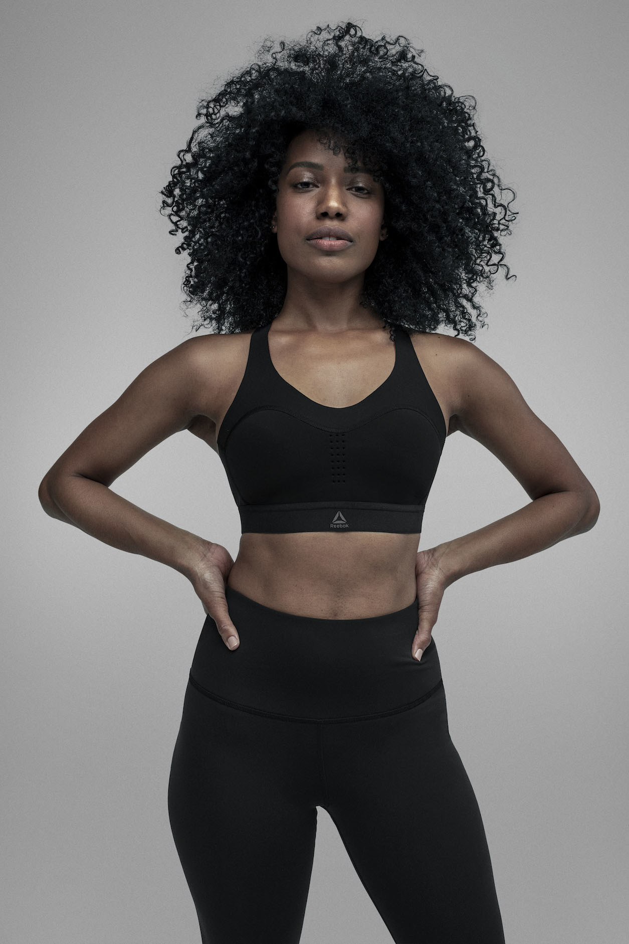 New Reebok sports bra with reactive technology