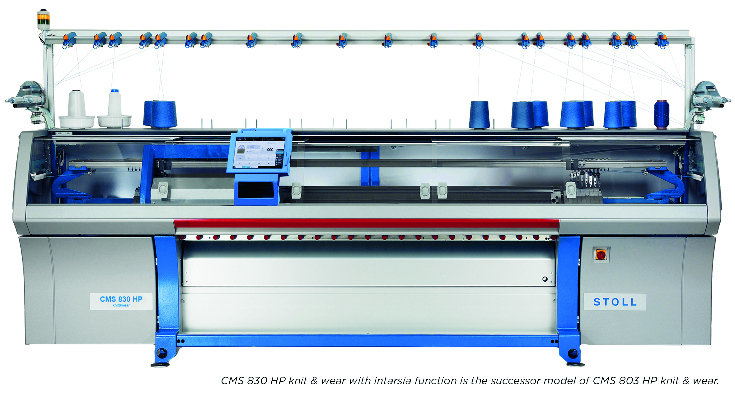 Stoll CMS 830 HP knitwear machine. © STOLL.