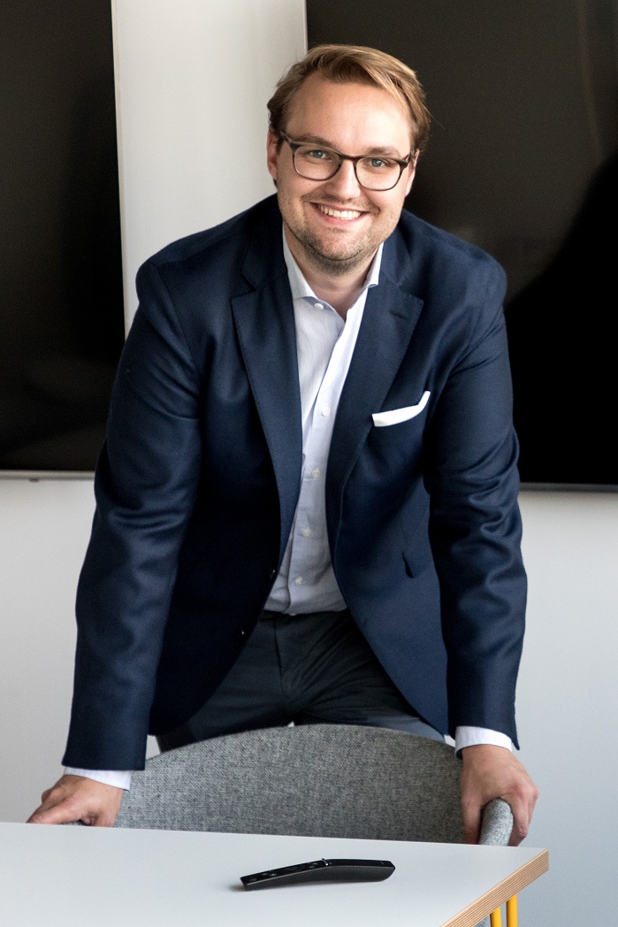 The new General Manager of the Karl Mayer Digital Factory, Maximilian Kürig. © Karl Mayer