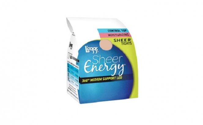 Hanes sheer energy sale