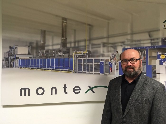 Montex Maschinenfabrik plant manager Gert Hanzl. © Monforts