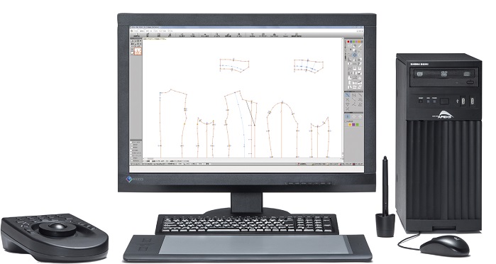 SDS-ONE APEX3 is the latest all-in-one design tool for designing knitwear and programming of Shima Seiki industrial knitting machines. © Shima Seiki 