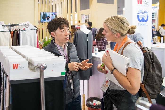 Visitors can also access extensive exhibitor lists ahead of time, allowing buyers to browse the products on offer with a quick glance. © Intertextile Shanghai Apparel Fabrics 