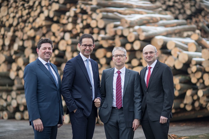 The Management Board of the Lenzing Group. © Lenzing AG