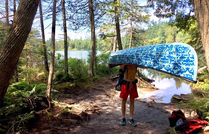 Algonquin portage. © VISIONKnit