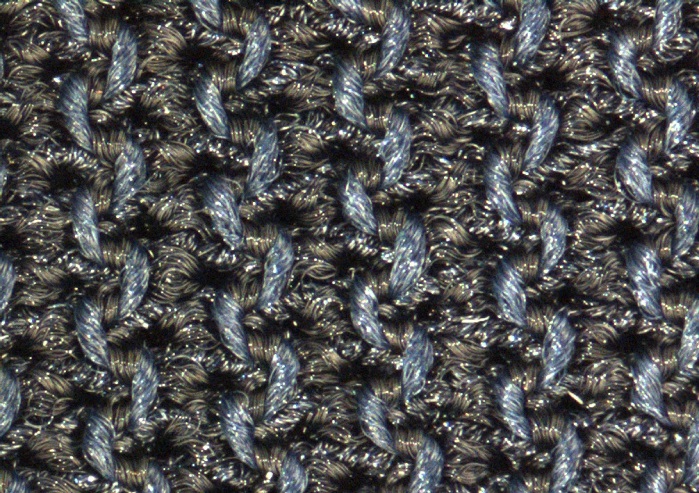 Design of a warp-knitted fabric for jackets. © Karl Mayer