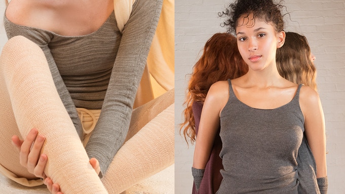 Vegetable Cashmere athleisure collection. © KD New York