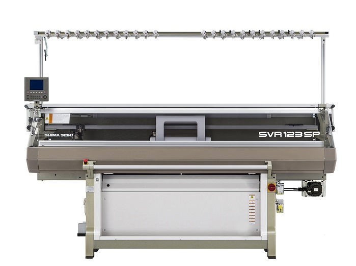 SVR123SP-SV computerised flat knitting machine. © Shima Seiki