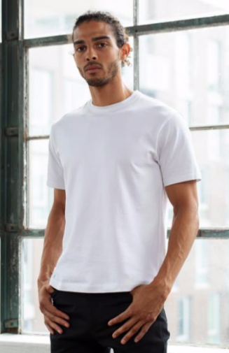 Outlier heavyweight t-shirt made with Tintex fabric. © Tintex.