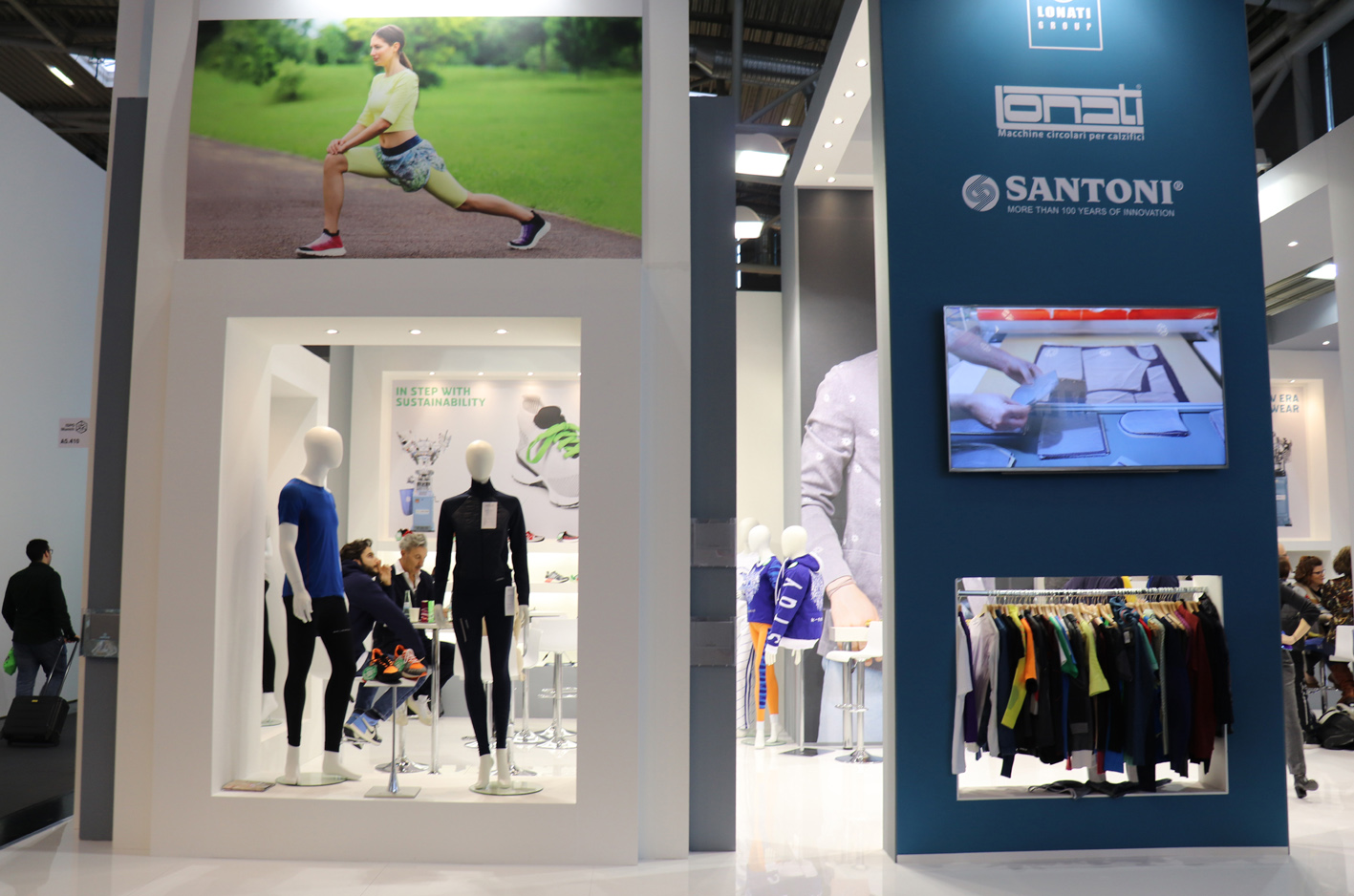 Santoni at ISPO.