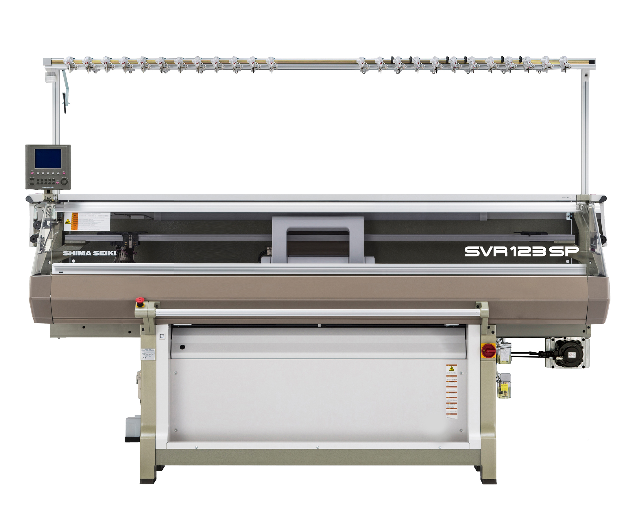 The SVR123SP also features iÂ­Plating inverseÂ­plating capability for increased patterning capability. © Shima Seiki.