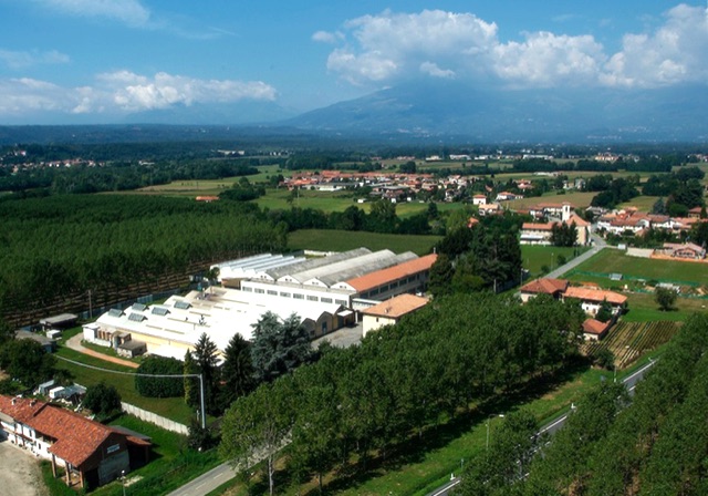 Marchi & Fildi’s plant in Magnonevolo, Biella. © Marchi & Fildi.