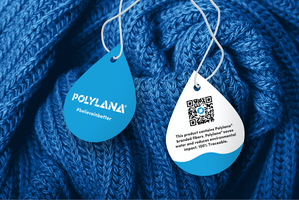 Polylana is 100% traceable by the AWARE integrity system of tracer- and blockchain technology. © The Movement.
