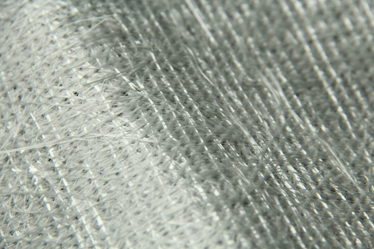 Biaxial non-crimp fabric made from glass rovings. © Karl Mayer.