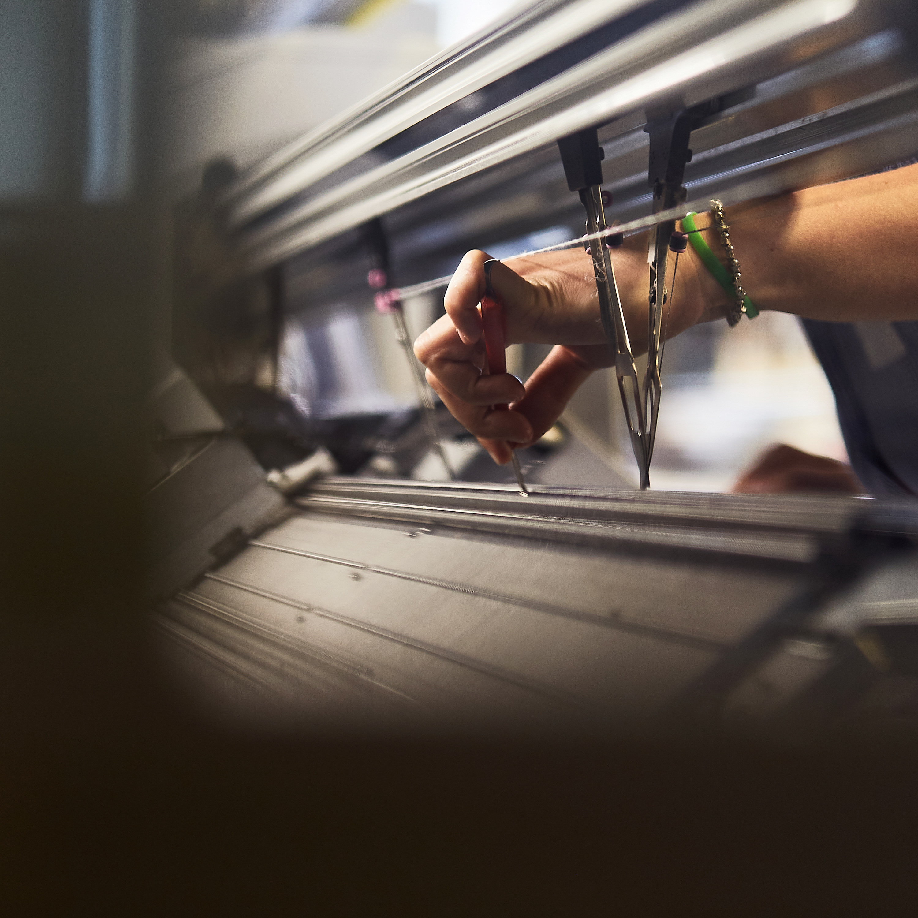Maglificio Pini makes approximately 50,000 pieces each year for some of the world’s leading brands, with a highly skilled staff of 45 and around 30 Shima Seiki flat knitting machines. © Maglificio Pini
