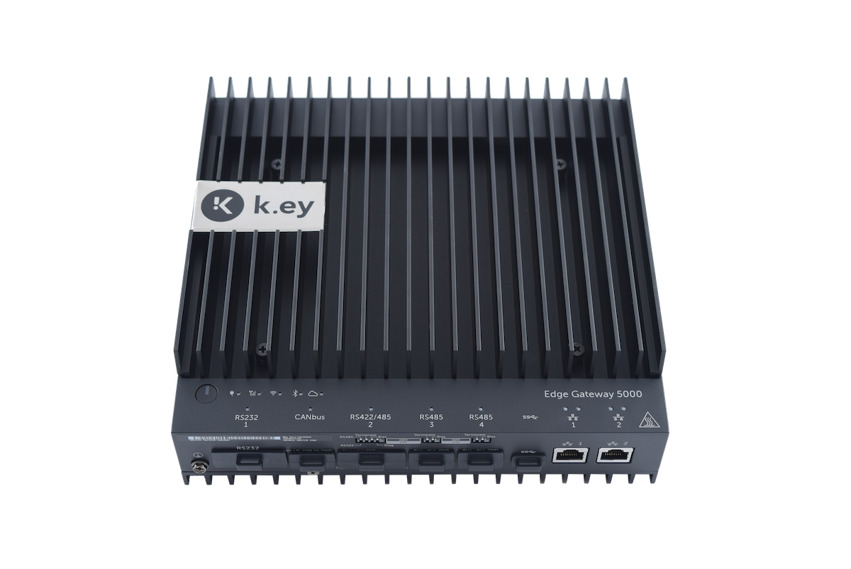 The k.ey box from KM.ON for secure networking of machines with a cloud. © Karl Mayer