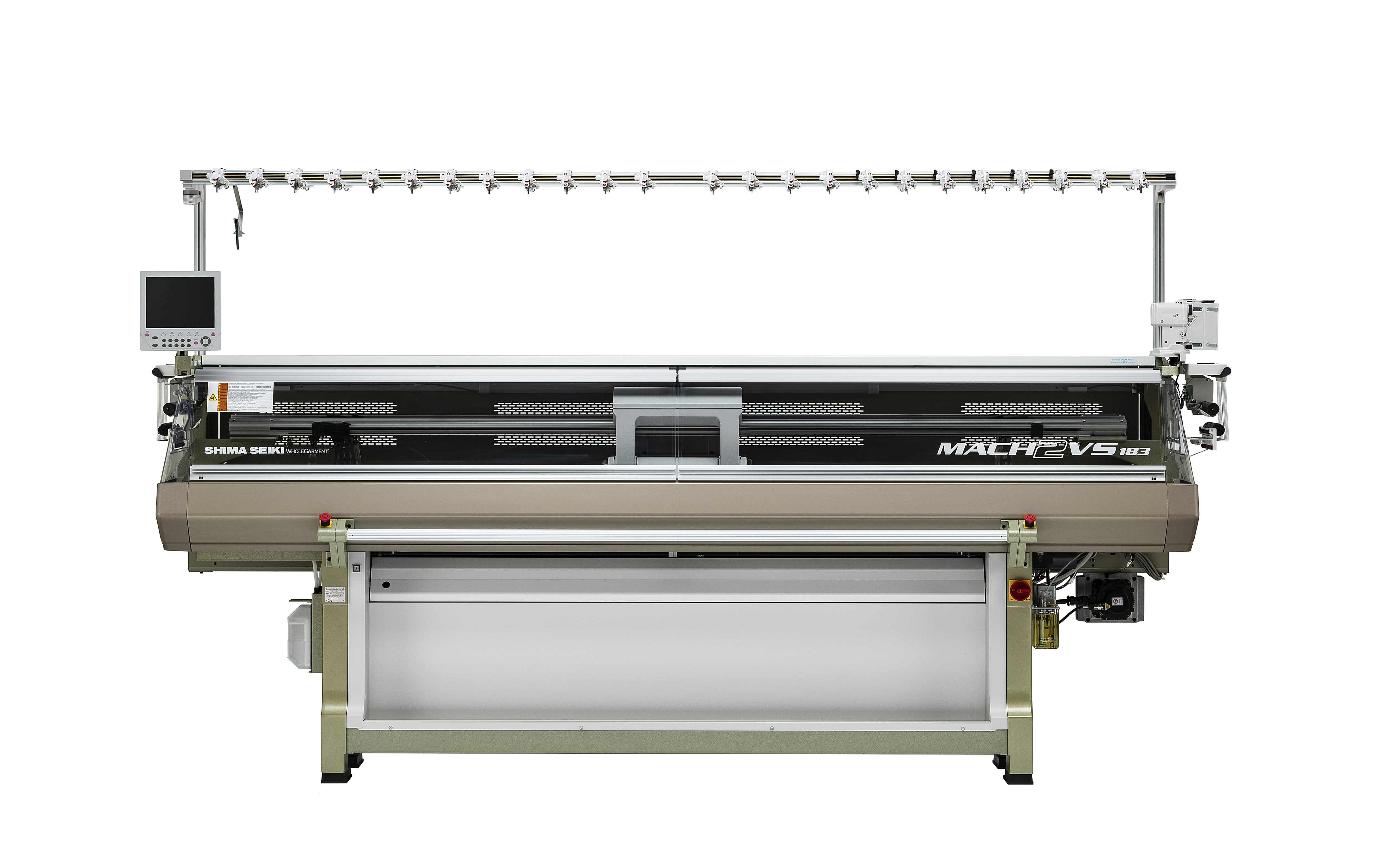 Shima Seiki MACH2VS 183 WHOLEGARMENT knitting machine. © Shima Seiki