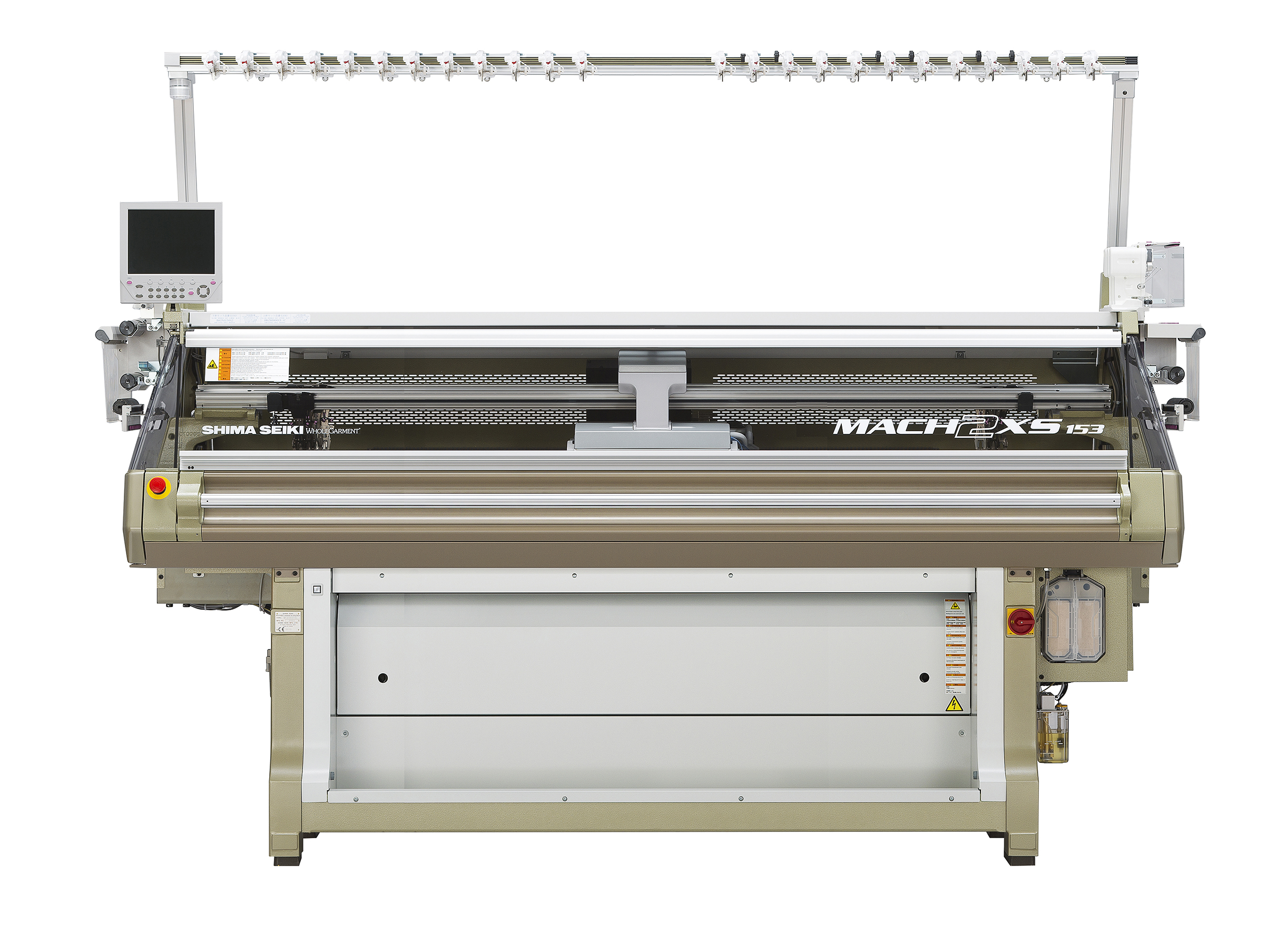 Shima Seiki MACH2XS WHOLEGARMENT knitting machine. © Shima Seiki