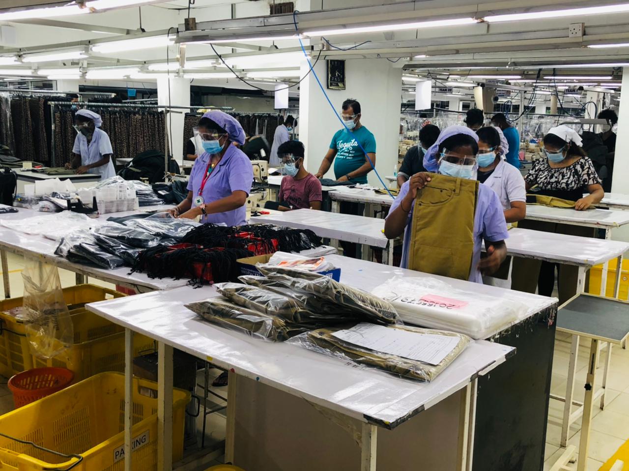 350,000 people are directly employed and a further 700,000 are indirectly employed in the apparel sector. © Joint Apparel Association Forum