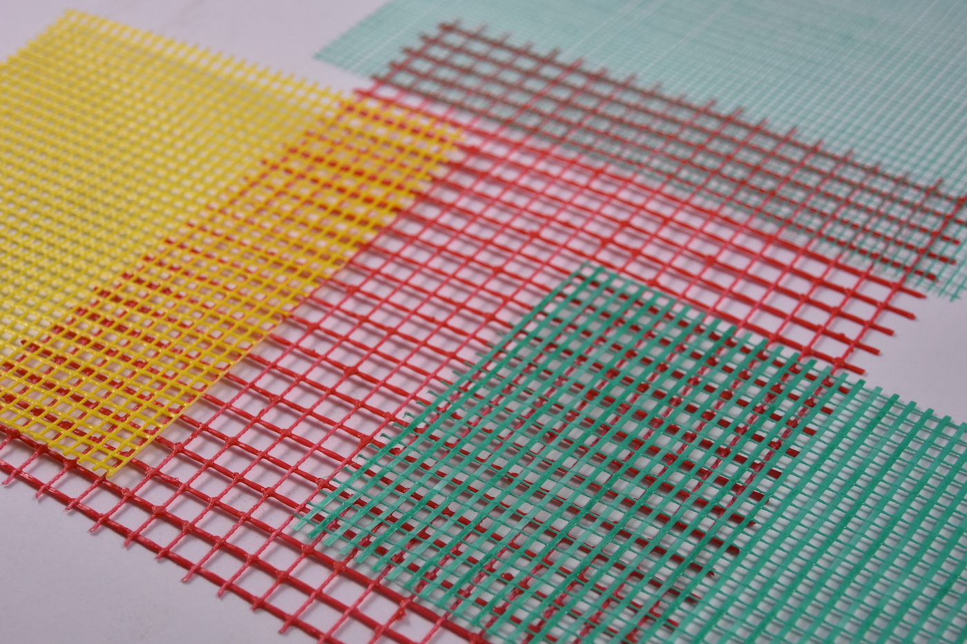 Warp knitted plaster grid. © Karl Mayer