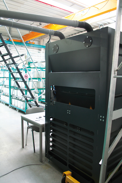 Central waste bin