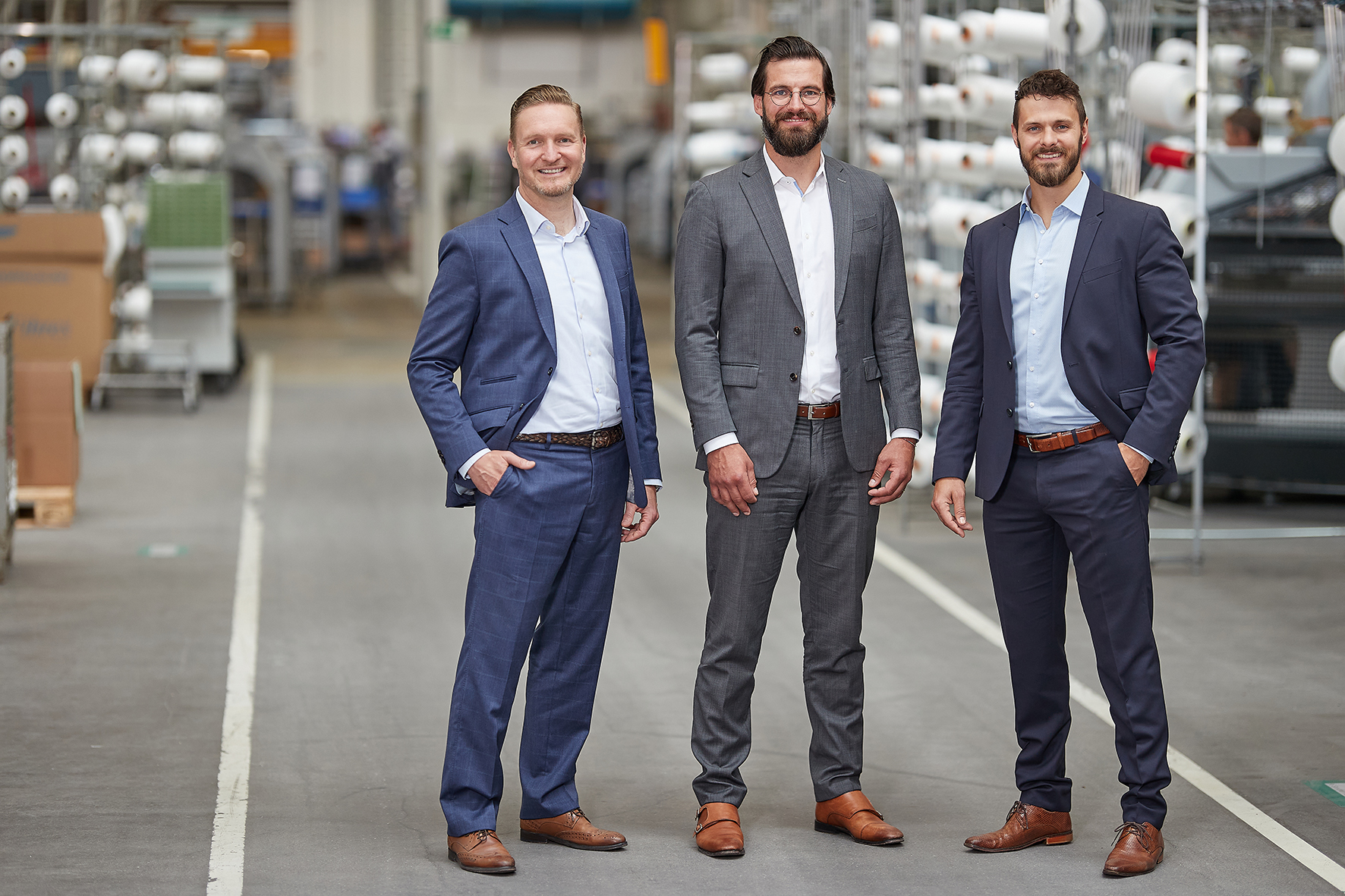  The Mayer & Cie. Management team (from left to right): Marcus Mayer, Sebastian Mayer, Benjamin Mayer. © Ralph Koch for Mayer & Cie.