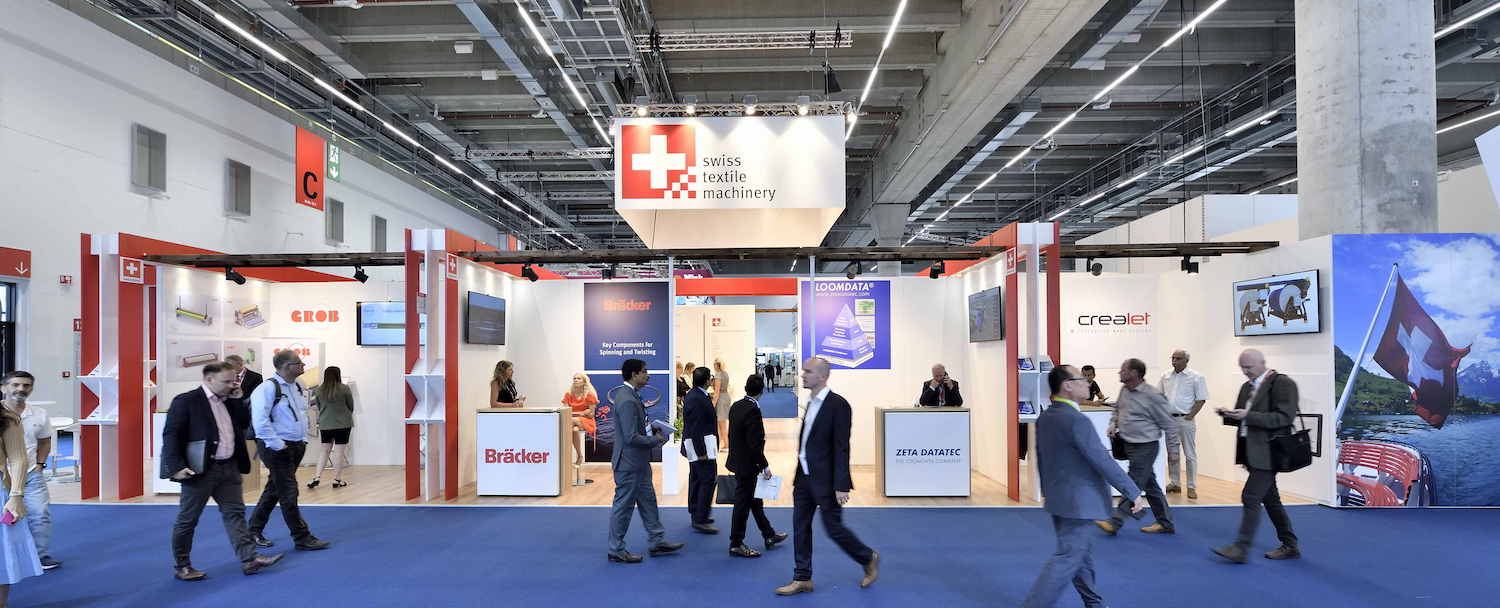 Swiss Textile Machinery Pavilion at Techtextil Frankfurt. © Swissmem