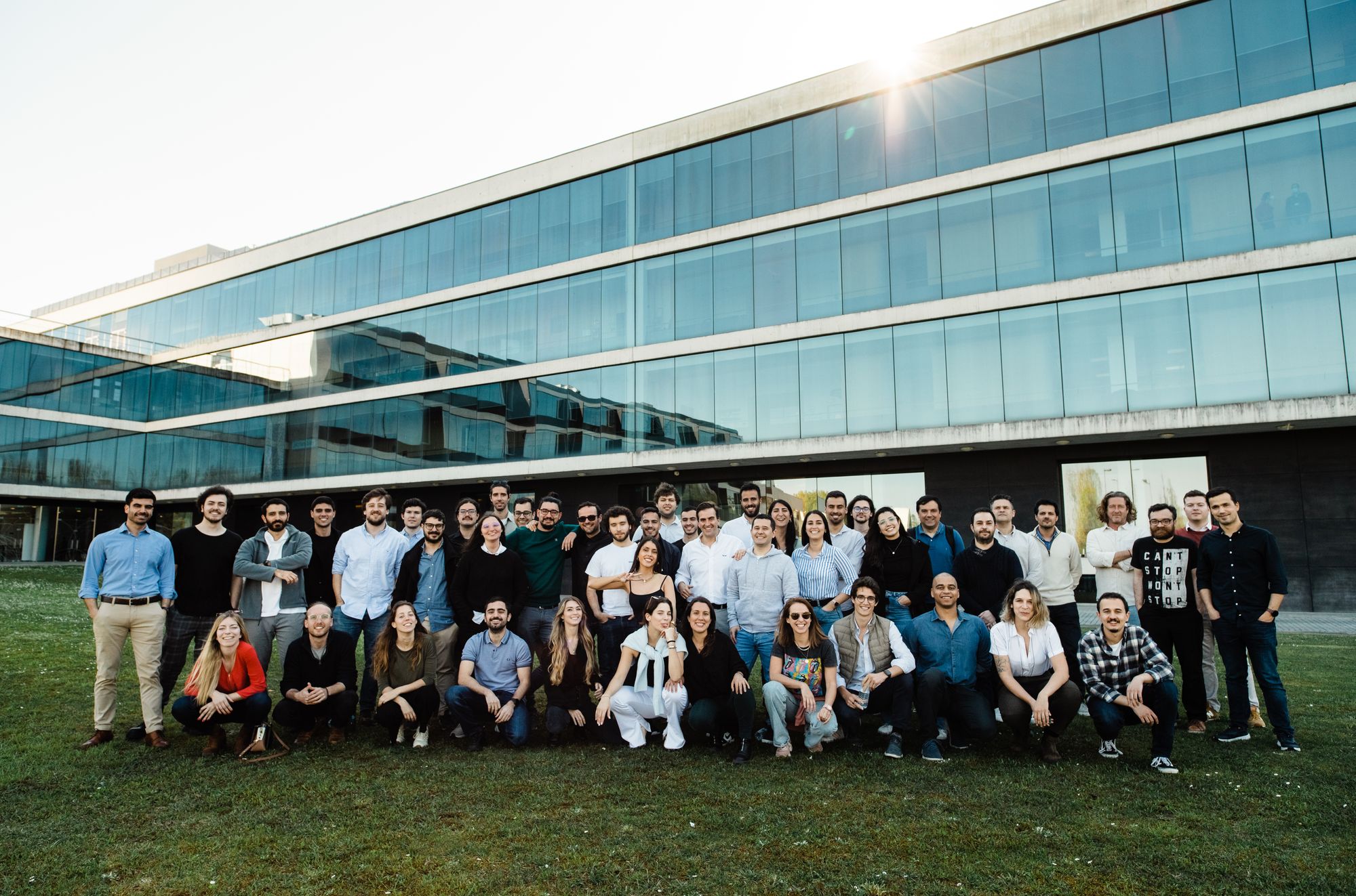 Smartex’s growing team in the Porto office. © Smartex