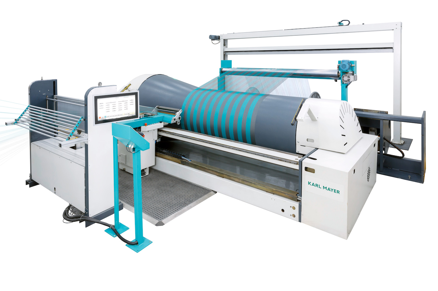 Karl Mayer ISOWARP sectional warping machine. © Karl Mayer Group