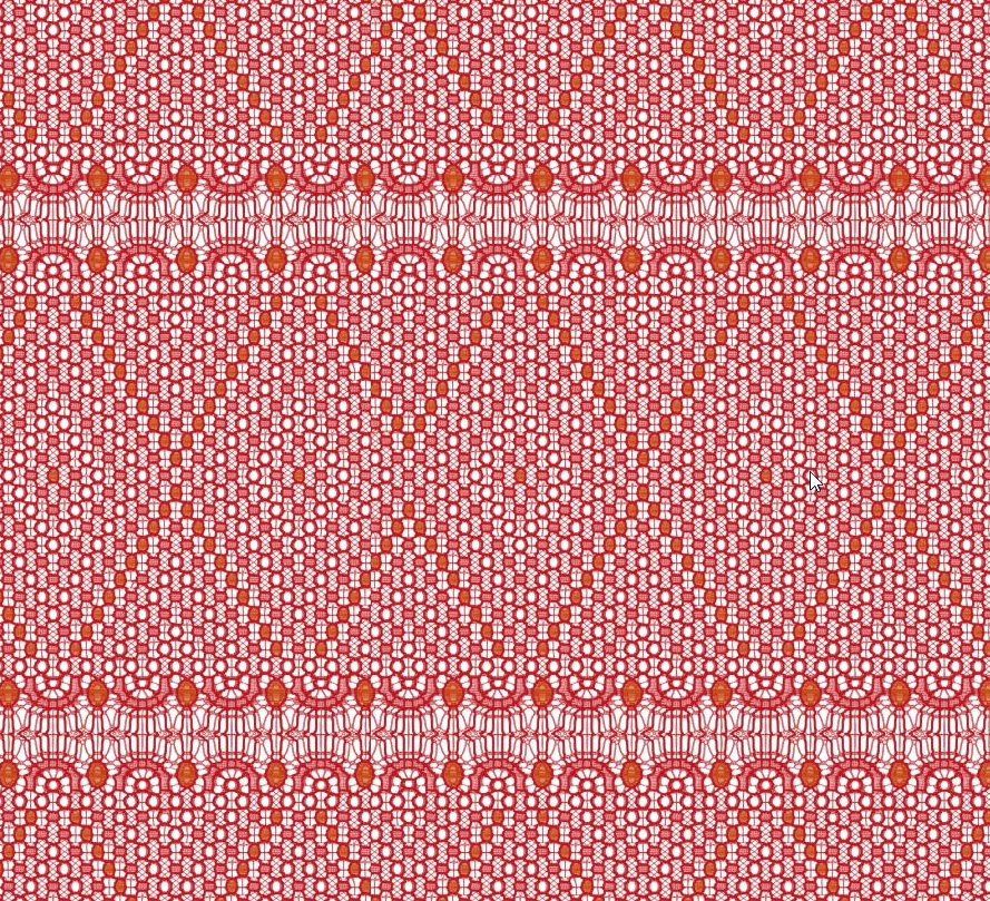 Chantilly style cross band lace with Symm-Net Fig. © Karl Mayer