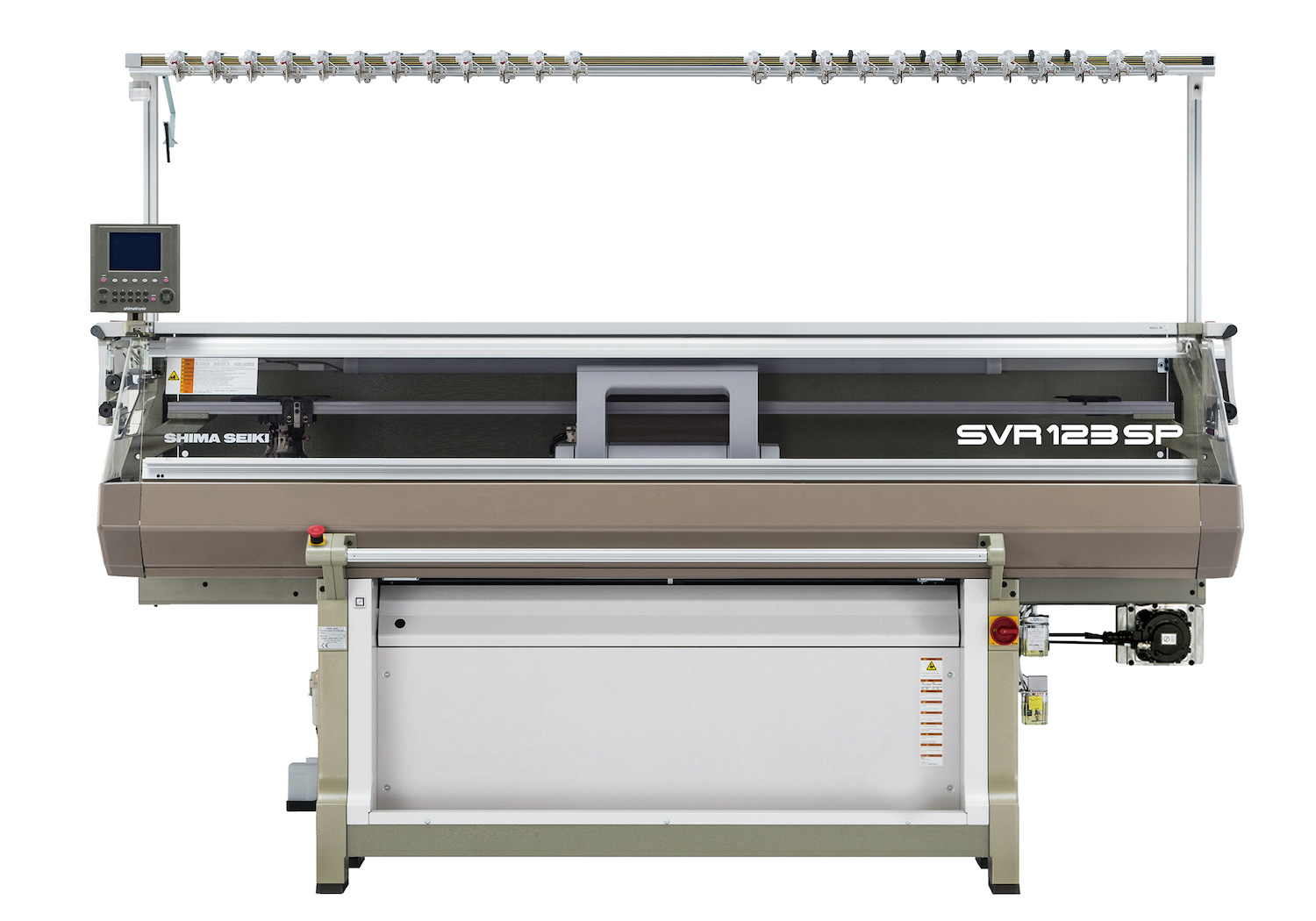 SVR123SP features i-Plating inverse-plating capability for increased patterning capability. © Shima Seiki