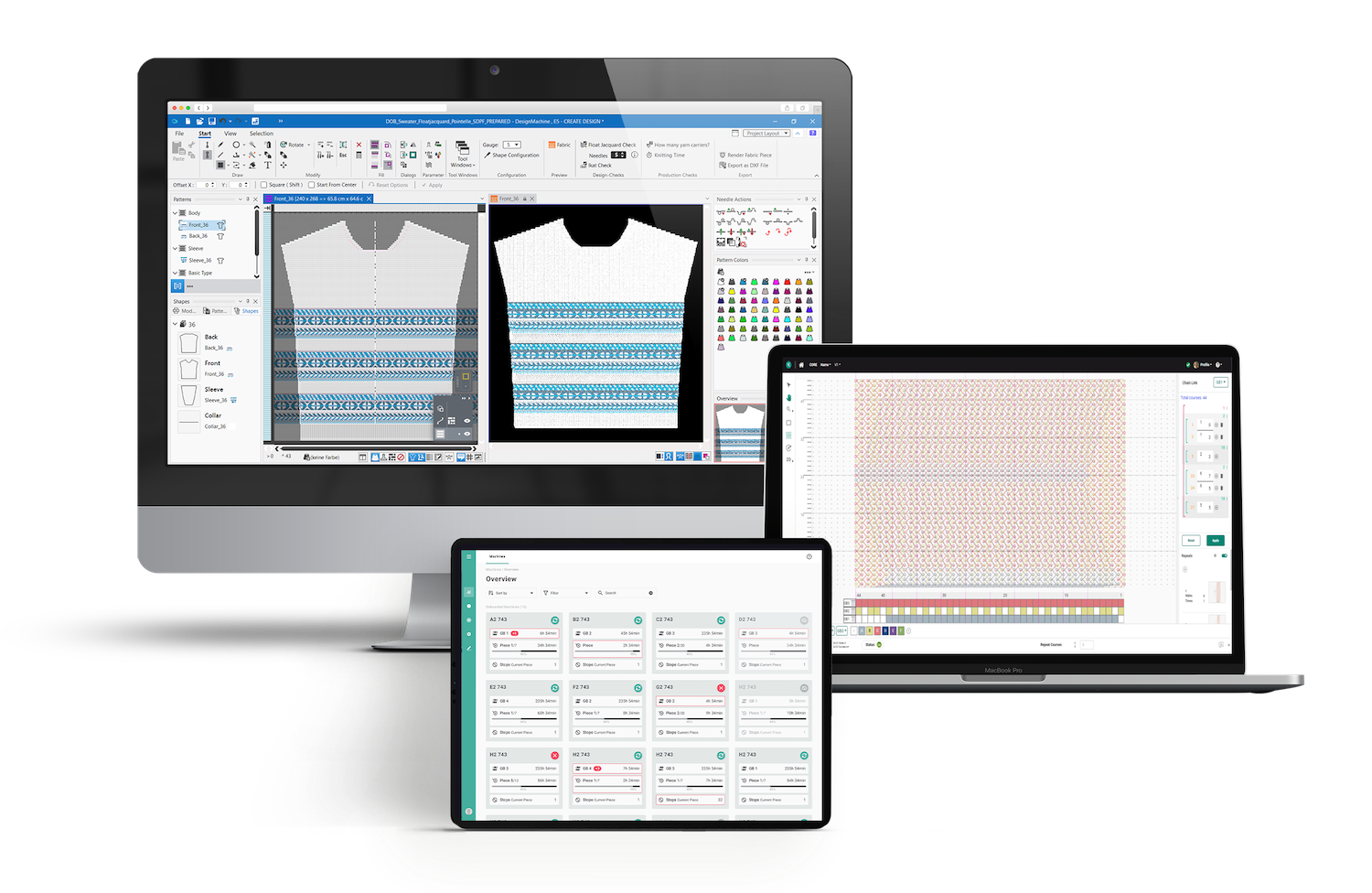 KM.ON's Digital Production Management System. © Karl Mayer 