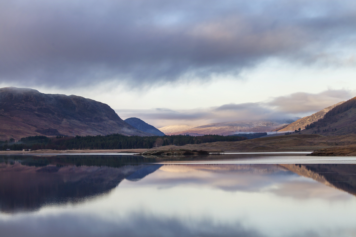 A Scottish landscape near Laggan in the Central Highlands. © Johnstons of Elgin